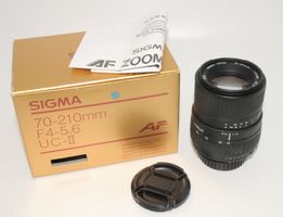 Sigma AF Zoom 4.0-5.6/70-210mm UC-II Nikon AF 2329/109