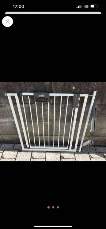 Geuther Treppenschutzgitter Oris - Sicherheitsgitter Aus Holz Für Babys & Kleinkinder