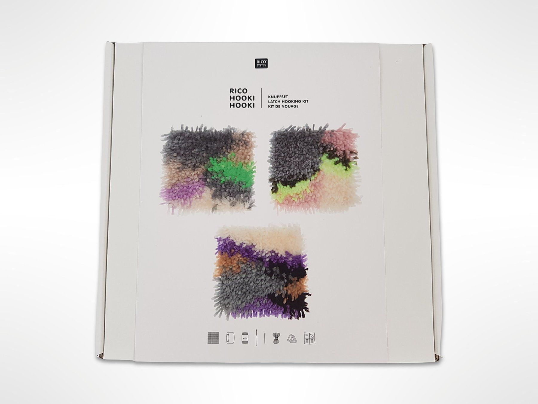 Kit bricolage: RICO DESIGN Knüpfset Marmorbilder – Nuovo (secondo la descrizione) da Suhr venduto da Restwert_Suhr 5