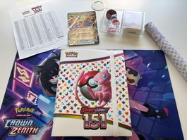 Komplettes POKEMON 151 Master „Base Set“ EN und NM + Promos