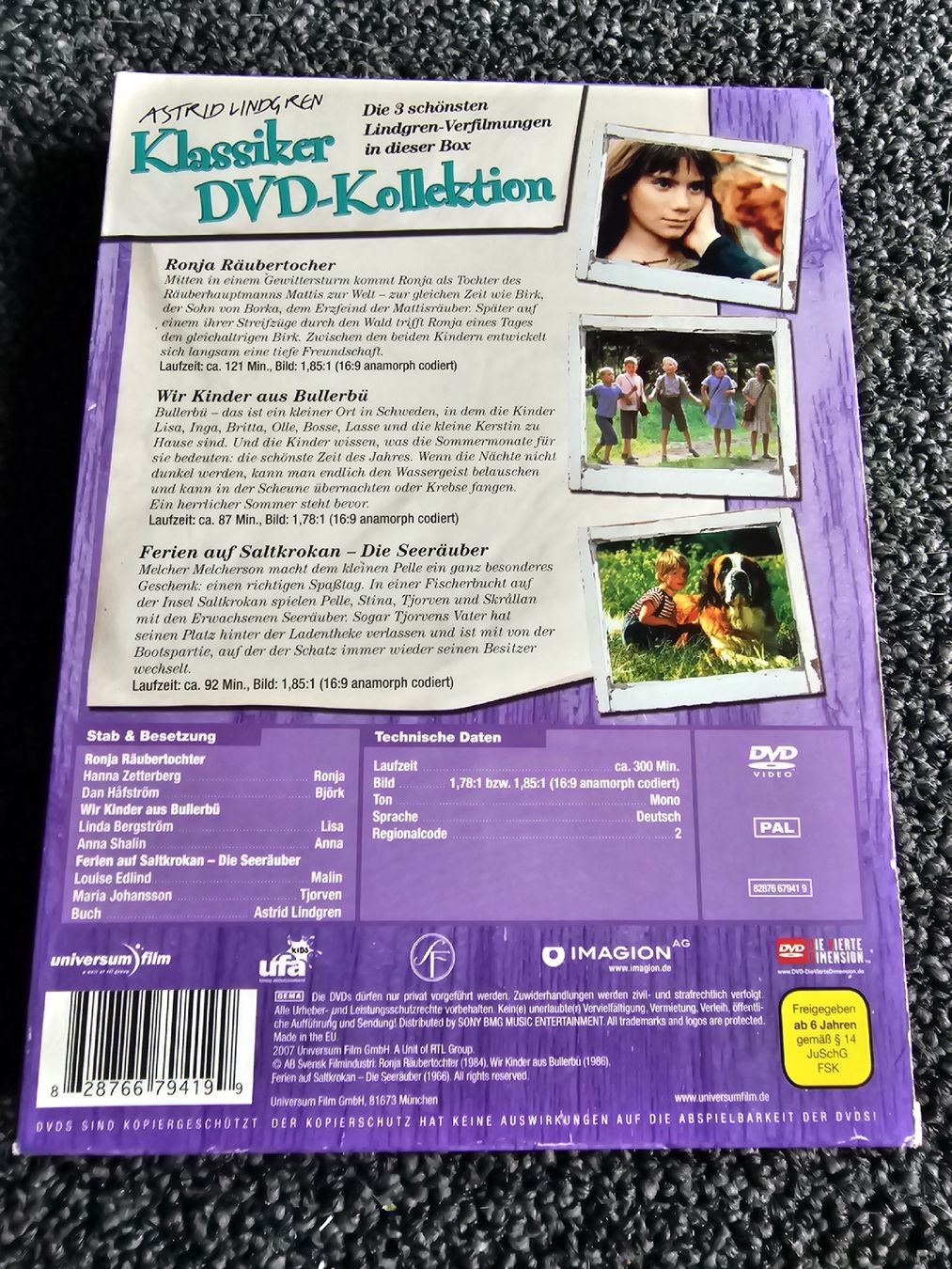 Tutti i DVDs: Astrid Lindgren Klassiker DVD-Kollektion  – Usato da Ruswil venduto da jan_bxl5 1
