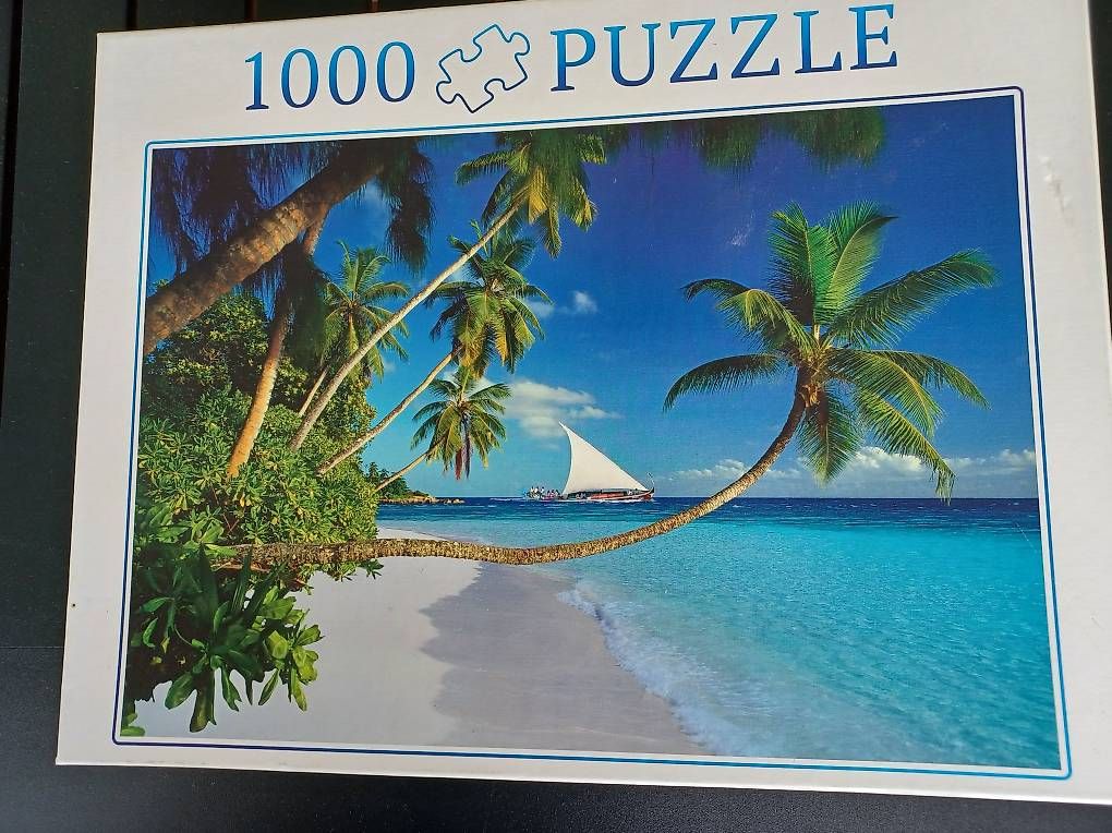 Puzzle: Puzzle Motiv "PALMENSTRAND" – Usato da Kriens venduto da kusi56