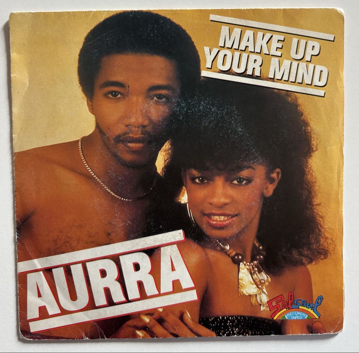 Dischi in vinile: Aurra - Make Up Your Mind 45 Disco Funk VG+/VG – Usato da Neuchâtel venduto da Deivid2