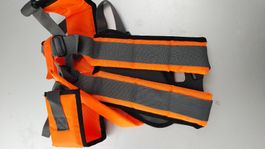 Schultergurt für Motorsense orange neu