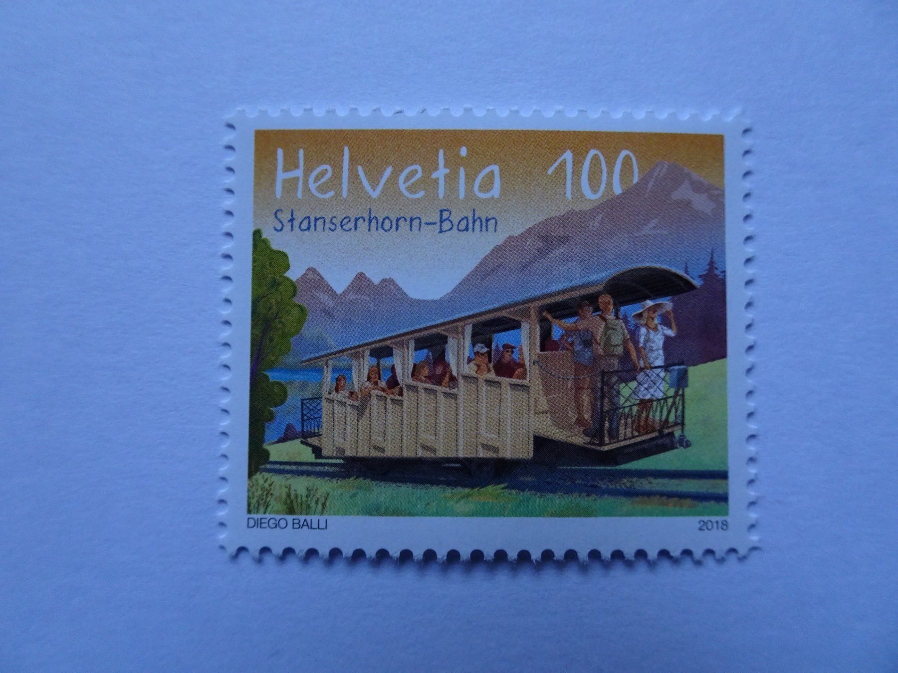 Alle Briefmarken: 2018**und* – Neu (gemäss Beschreibung) aus Aadorf von Chnorli-Furz 1
