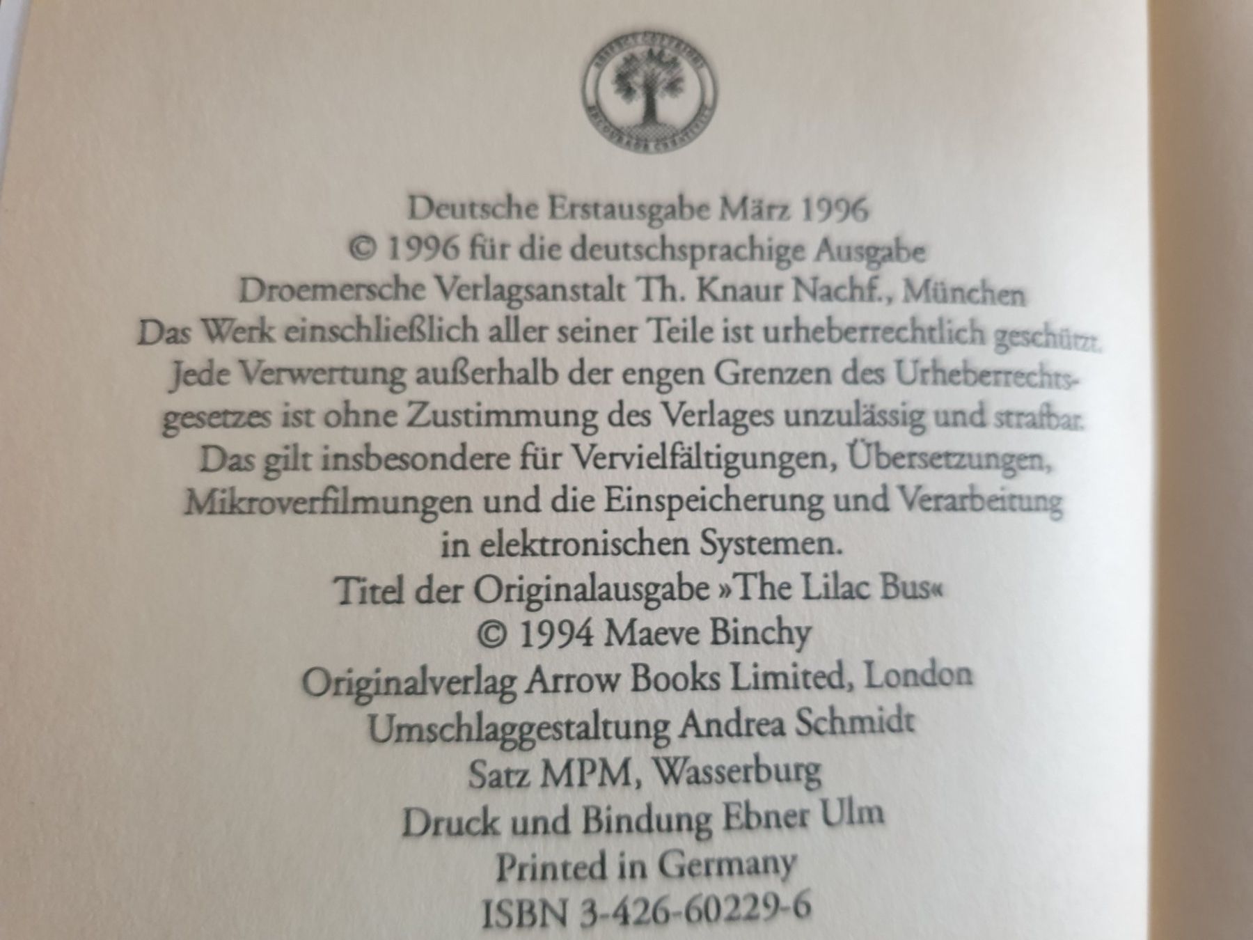 Bücher: Maeve Binchy: Jeden Freitagabend – Gebraucht aus Tuggen von Mviola2 2