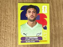 Panini FIFA WM 2026 Sticker Max Crocombe  NZL 2