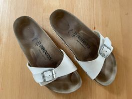 Echte Birkenstock-Finken, weiss, Gr. 38