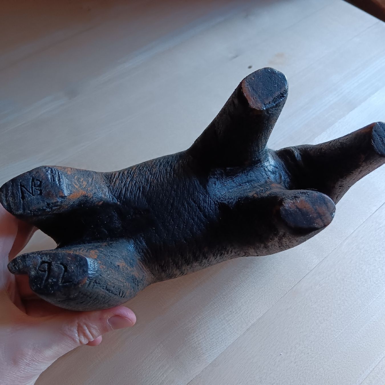 Skulpturen & Statuen: Not Bott Holzskulptur Elefant 1992 – Neu (gemäss Beschreibung) aus Chur von chr_b2cn 3