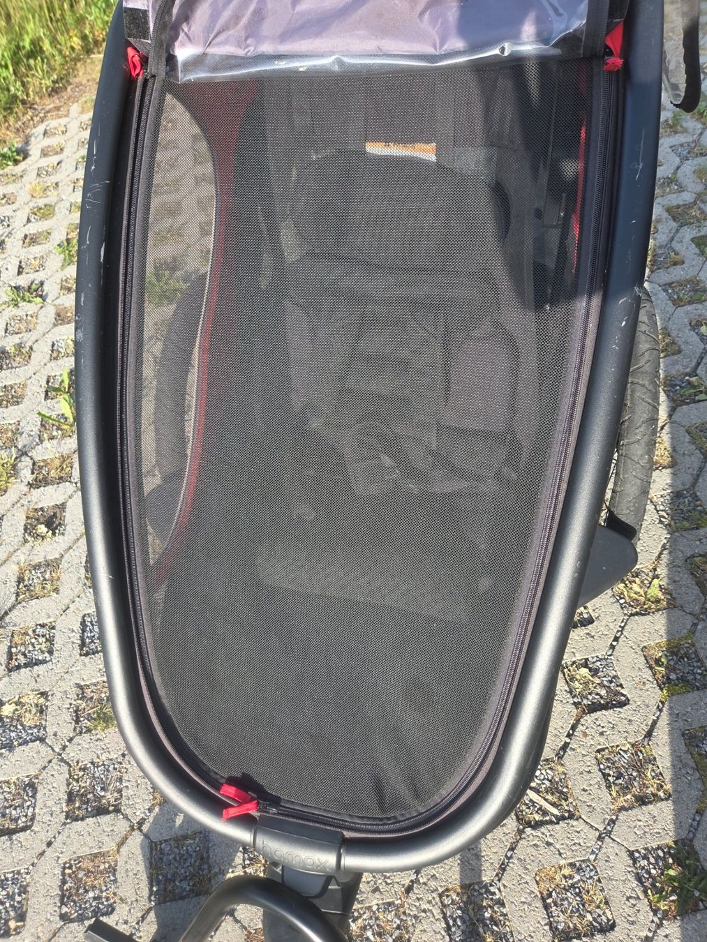 Hamax Remorques: Hamax Outback One inkl. Regenverdeck – D'occasion à Brienz BE par Bopp77 4