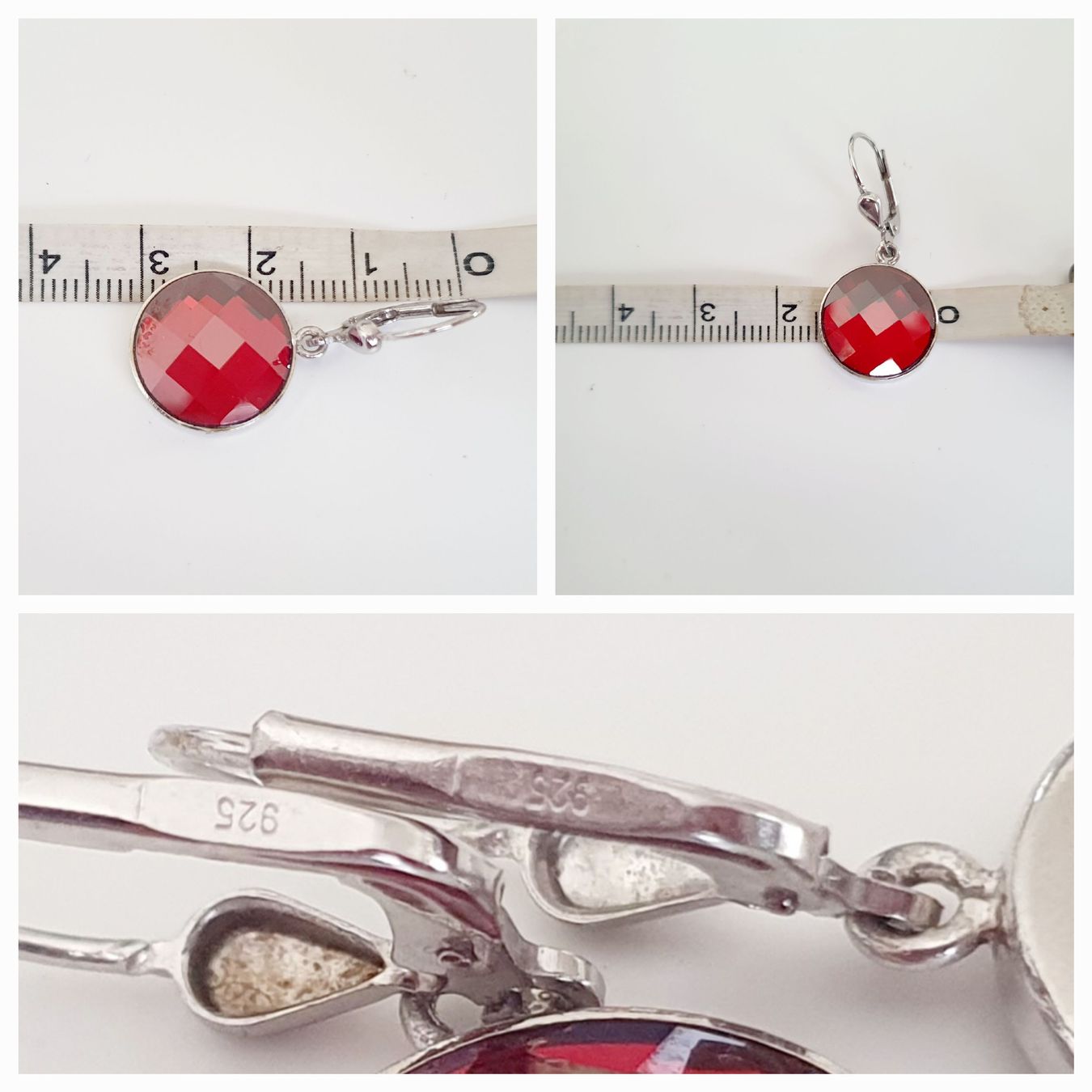 Ohrringe & -stecker: Ohrringe, aus  925er Silber mit ein schmuckstein – Gebraucht aus Kreuzlingen von Wunderkiste123 1