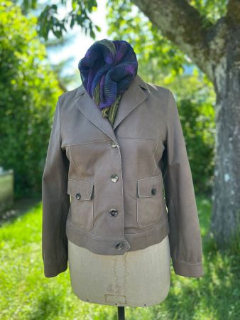 Lederjacke