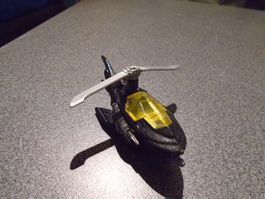 Spielzeugauto Hot Wheels, Helikopter, schwarz