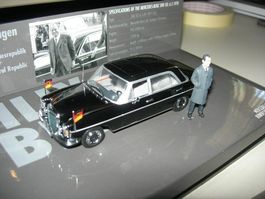 Mercedes 300 SEL 6.3 Bundeskanzler Willi Brandt * 1:43