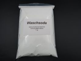 1 kg Waschsoda Natriumcarbonat (Na2CO3) für DIY Waschmittel