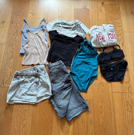 Mädchen Sommer-Kleiderpaket, Grösse: 146/152, ca. 11-12Y