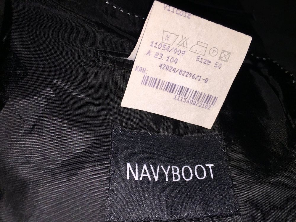 Navyboot Giacche: Veste / Sakko NAVYBOOT    Taille / Grosse 54..... – Usato da Cossonay-ville venduto da Super-Price-Quality 7