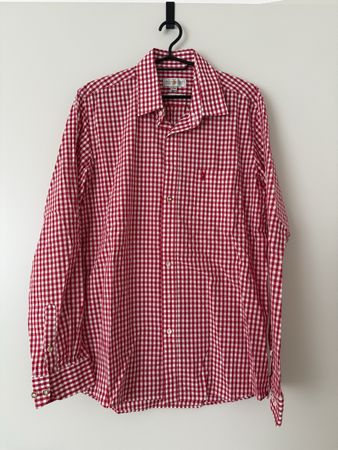 Men's Checked Shirt - L - Slim Fit