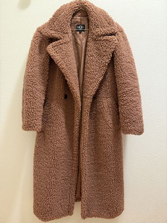 UGG warmer Winter Teddymantel, Grösse S, NP: 320 CHF