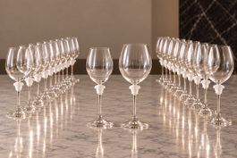 22er-Set Rosenthal Versace „Medusa Lumière“ Weingläser