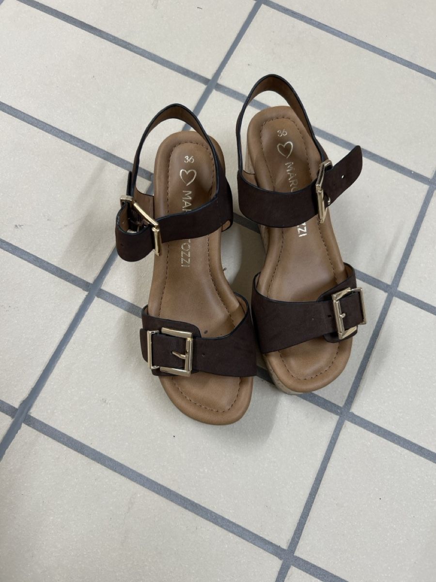 Damenschuhe: Sandaletten marco tozzi Keilabsatz – Neu (gemäss Beschreibung) aus Umiken von AzizaAmar20