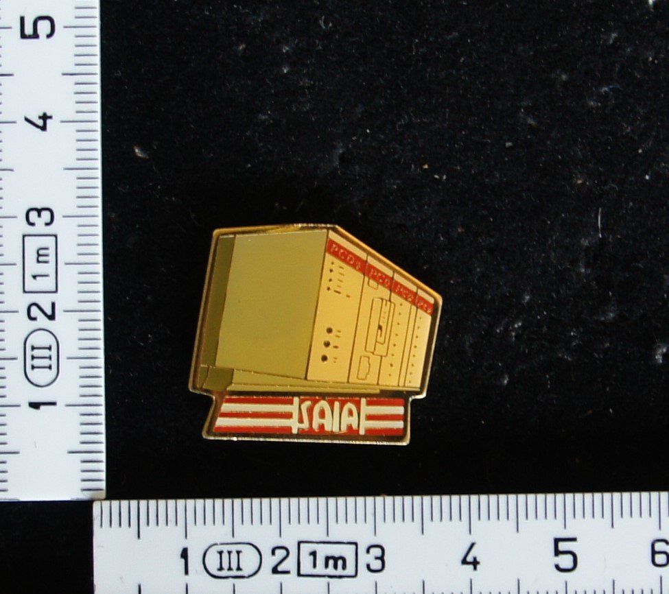 Plaketten & Abzeichen: PIN SAIA PCD4 PCD Steuergeräte #1140 – Gebraucht aus Einigen von Seeland2ndHand