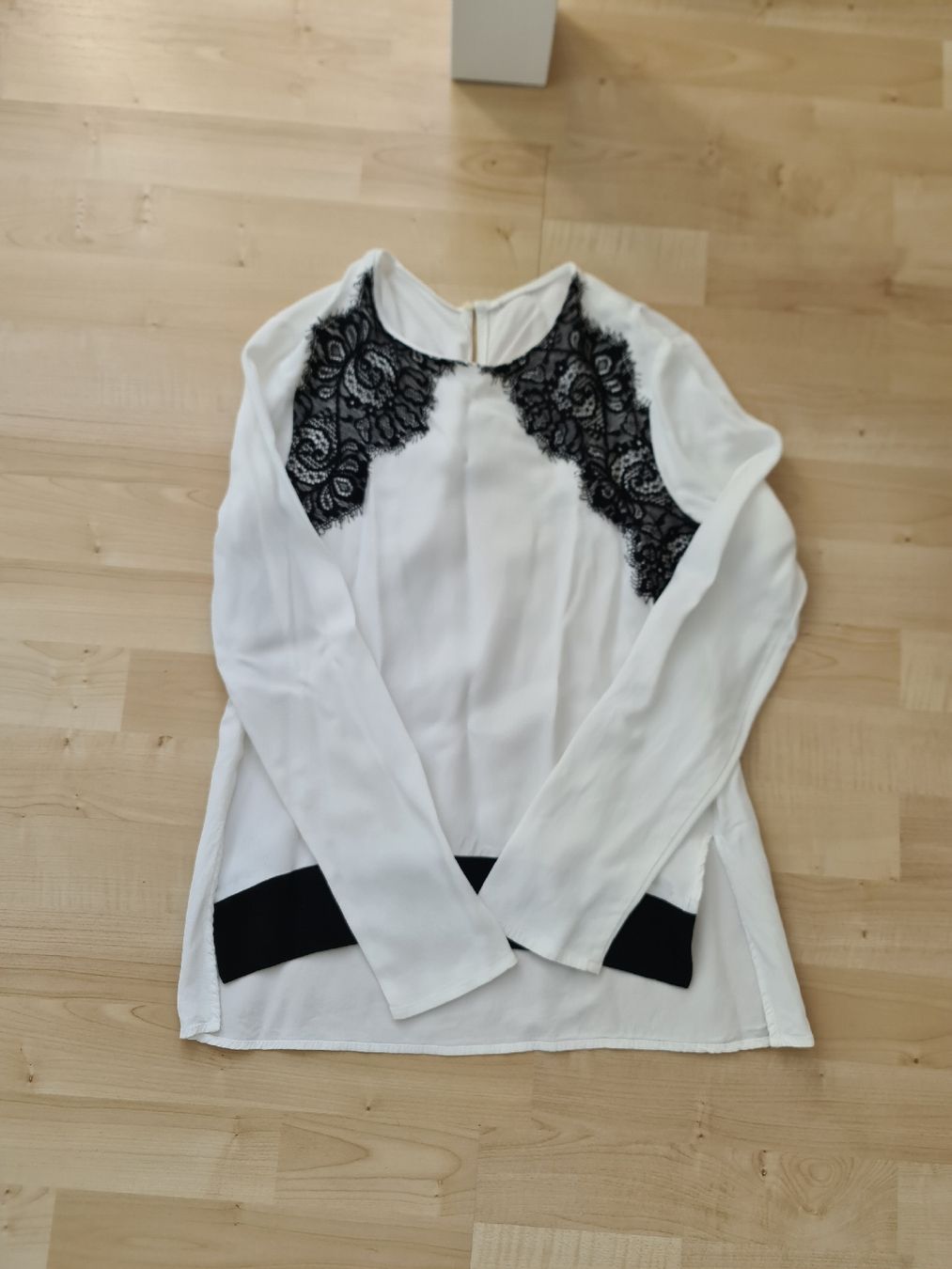 Camicette: elegante Bluse mit Spitze, auch Versand möglich – Nuovo (secondo la descrizione) da Neuenhof venduto da summer_25 2