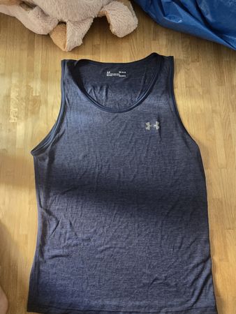 Débardeur Under Armour Heatgear homme taille M bleu