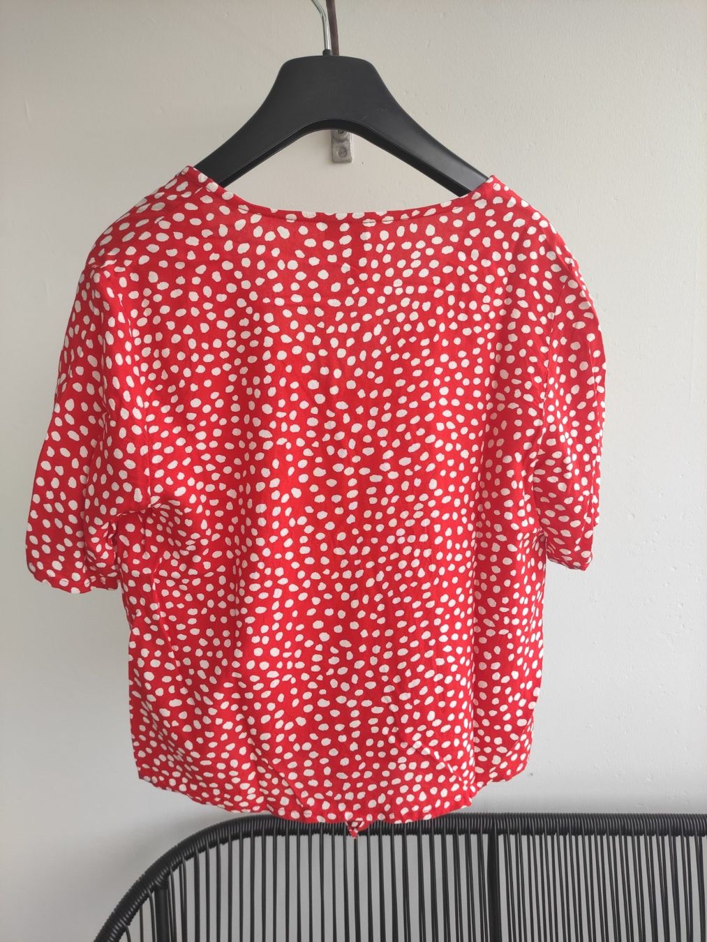 Pieces Camicette: Bluse rot weiss getupft Gr.XS Pieces – Nuovo (secondo la descrizione) da Schliern b. Köniz venduto da Pecannut 5