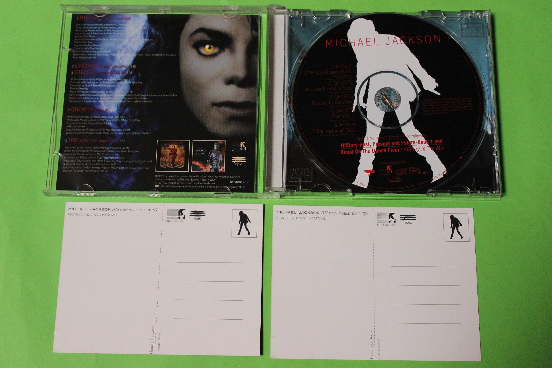 CD: Michael Jackson - History / Ghosts Maxi-CD Limited Edition – Usato da Tübach venduto da JamesStone 8