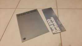 K..108) Audi 100 inkl Farbskala Prospekt