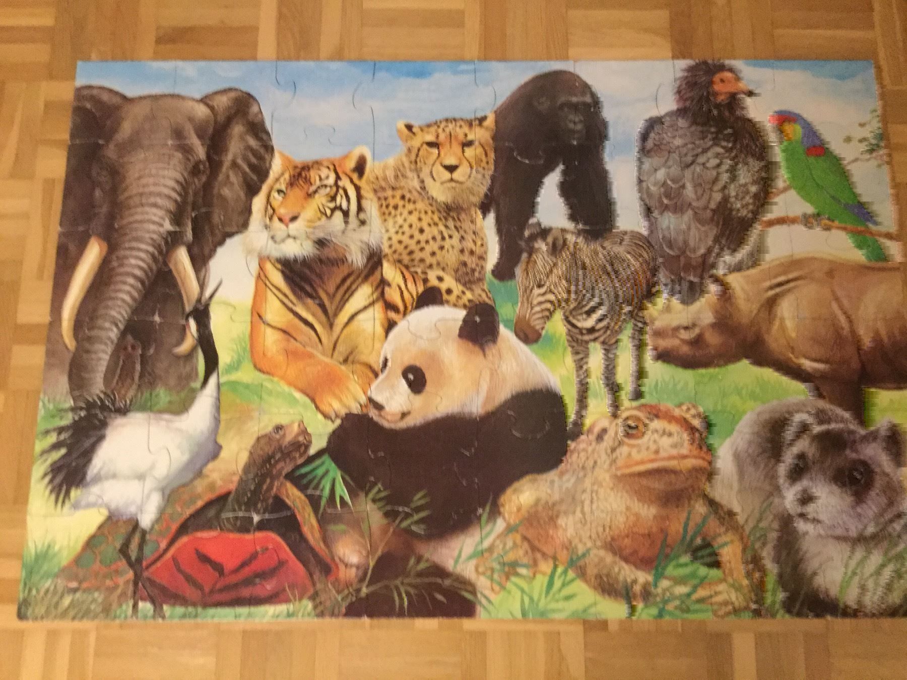 Puzzles: Puzzle Tiere large size – D'occasion à Horw par Benny017 1