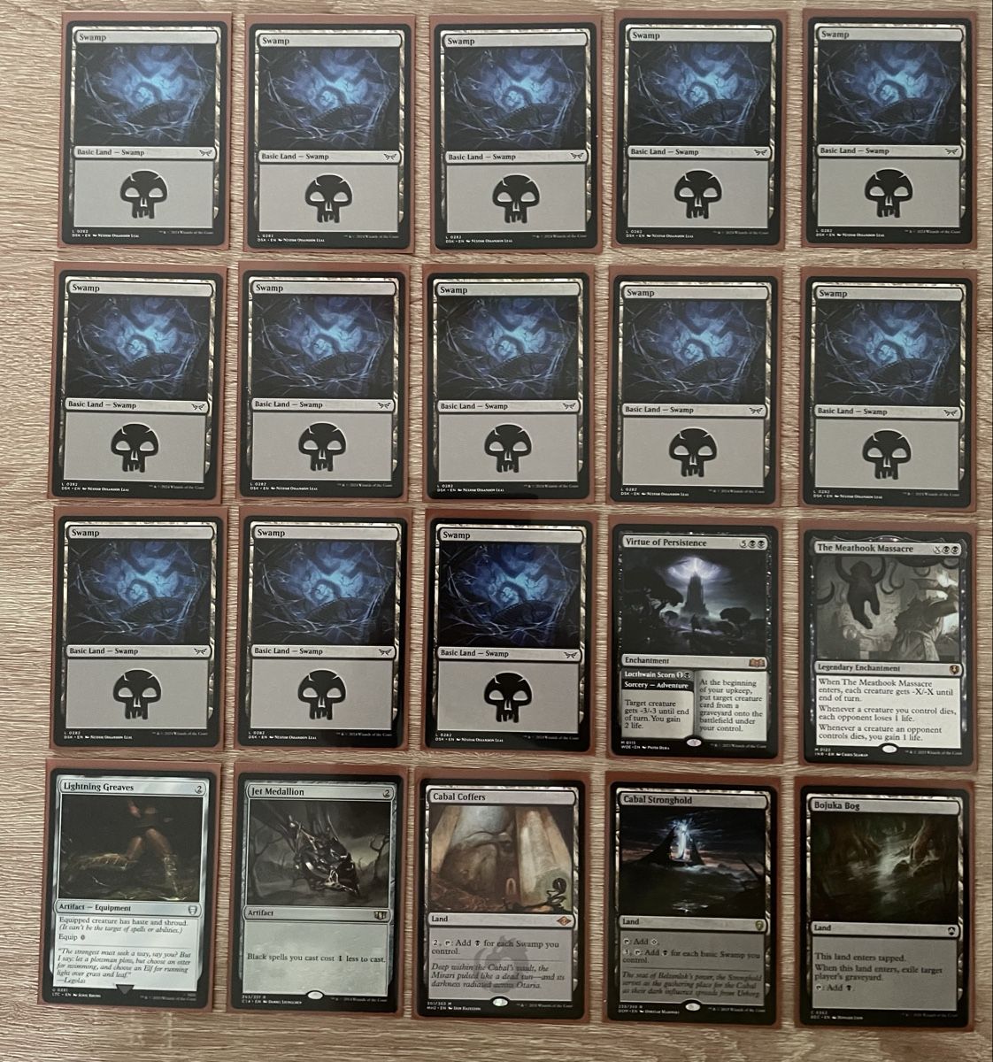 Magic The Gathering Sammelbilder & Trading cards: MTG Custom Commander Deck EN - Maha, Its Feathers Night – Gebraucht aus Wattenwil von Staldi1985 4