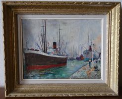 Gemälde Caducci Port de Bordeaux