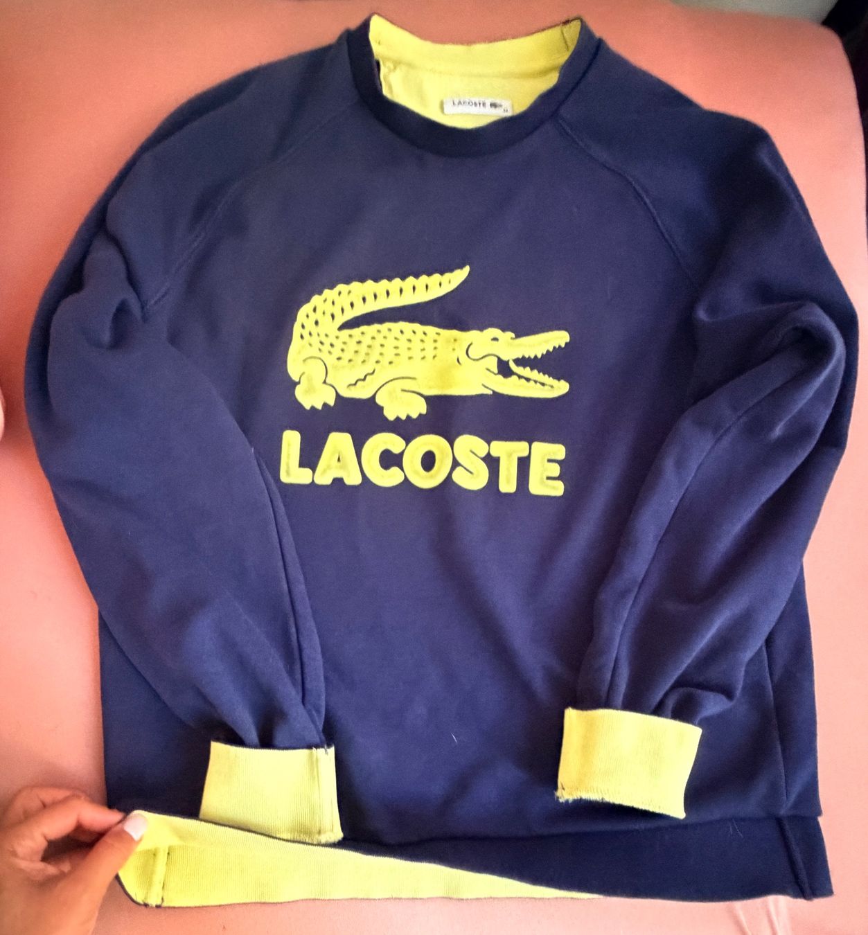 Lacoste Vestes: Lacoste  = 2 bleu clair + foncé – D'occasion à Meyrin par Pretty2000 4