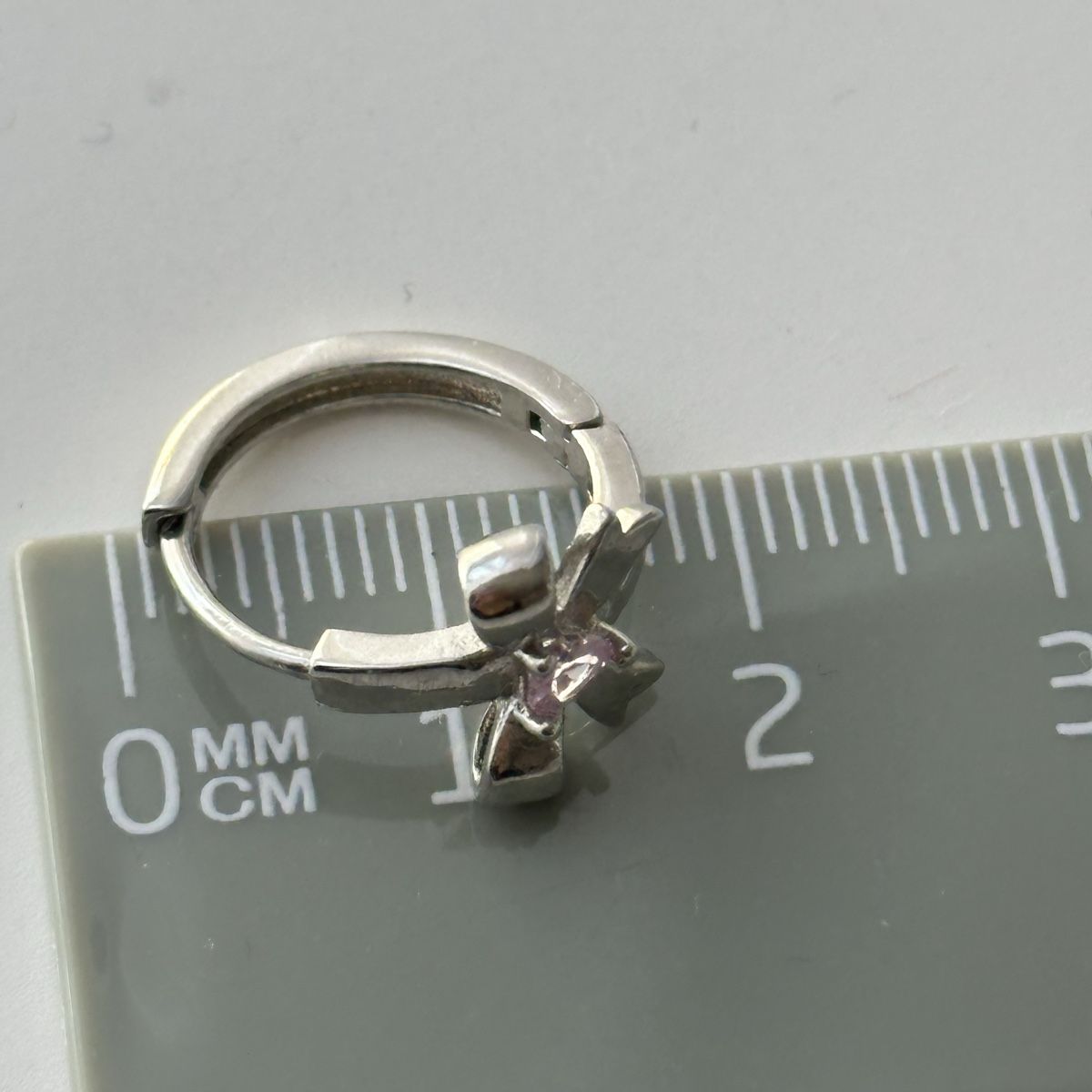 Ohrringe & -stecker: Silber 925 Rosa Herz Fliege Kreolen – Neu (gemäss Beschreibung) aus Givisiez von dor_xb9k 2