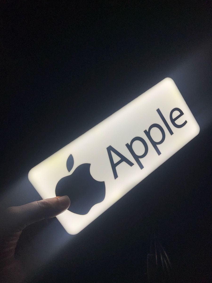 Lampes: Apple lightbox lampe décoration  – Neuf (Voir description) à Noville par Berlusconi55