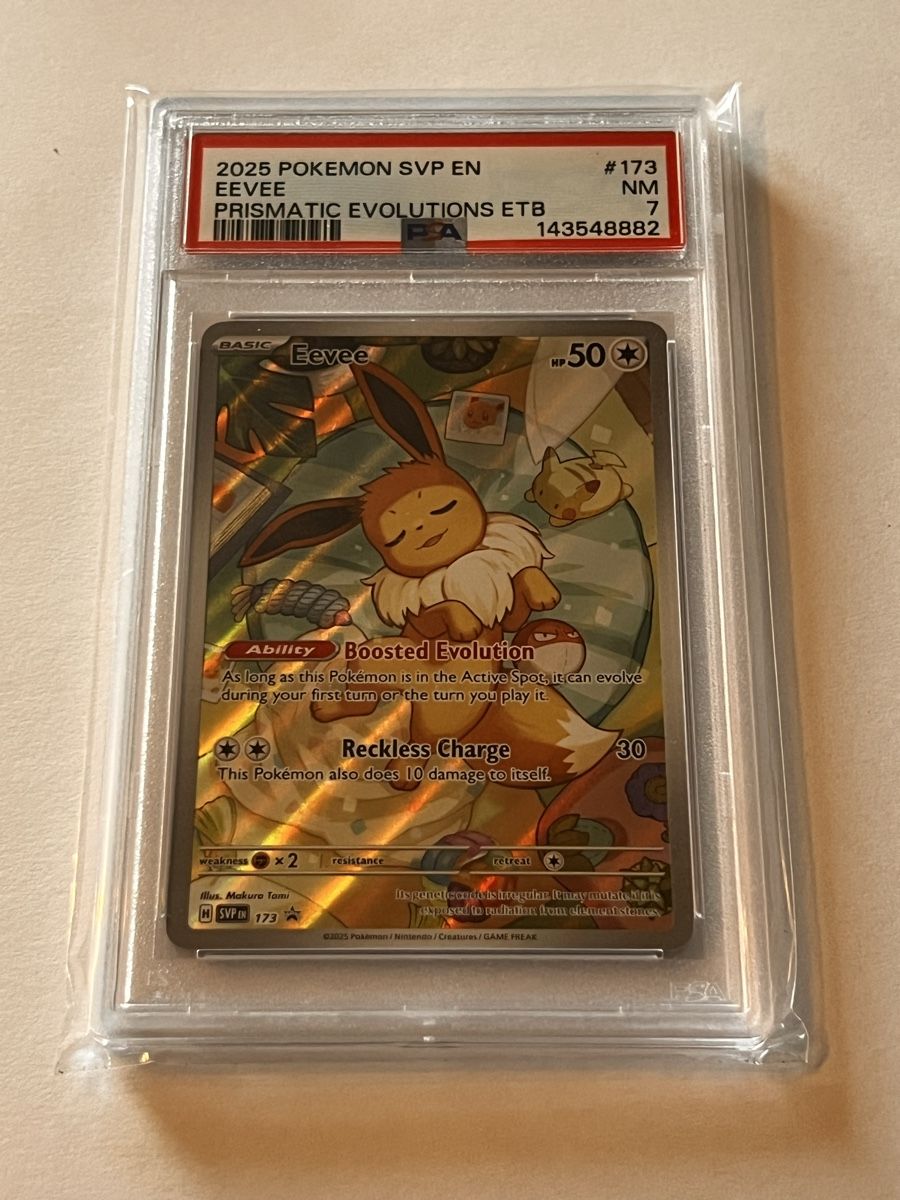 Pokémon Carte collezionabili: Eevee 173 Promo - PSA 7 – Usato da Ilanz venduto da caui