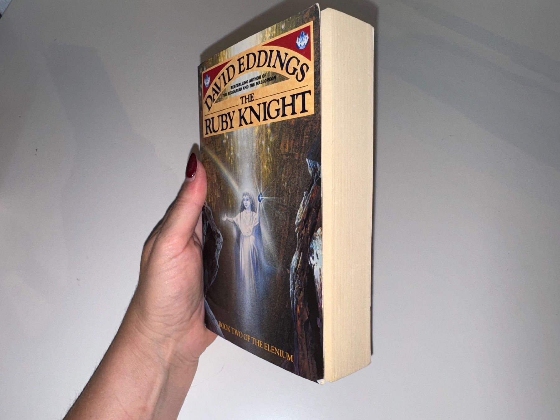 Libri: NOVEL: David Eddings, The ruby knight – Usato da Grosswangen venduto da English_books 1