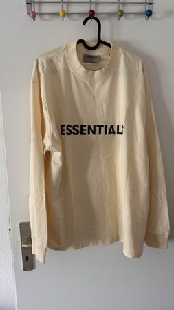 Fear of God Essentials Cream Long Sleeve T-Shirt