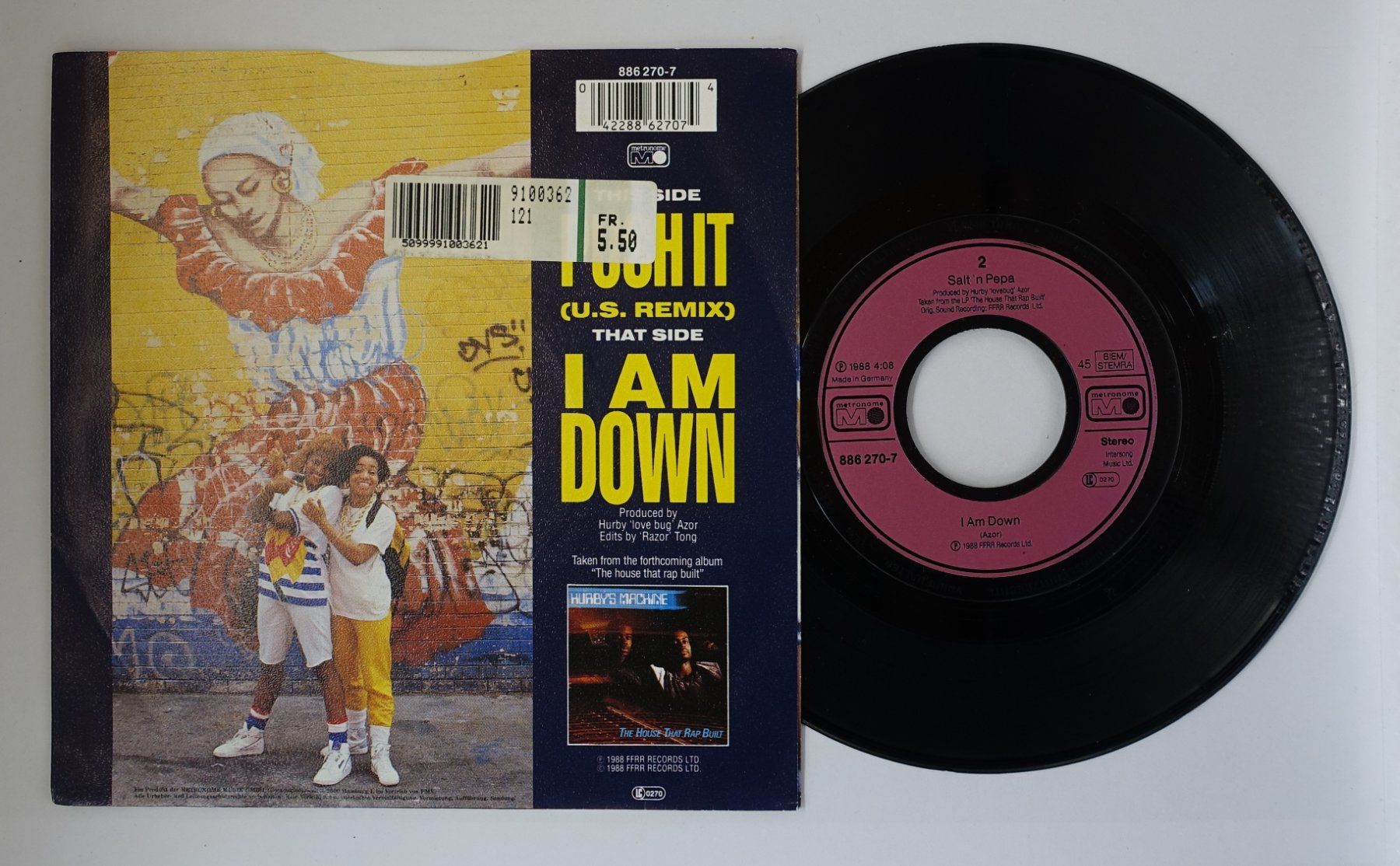 Dischi in vinile: Salt 'N' Pepa – Push It – Usato da Sessa venduto da discoverymedia 1