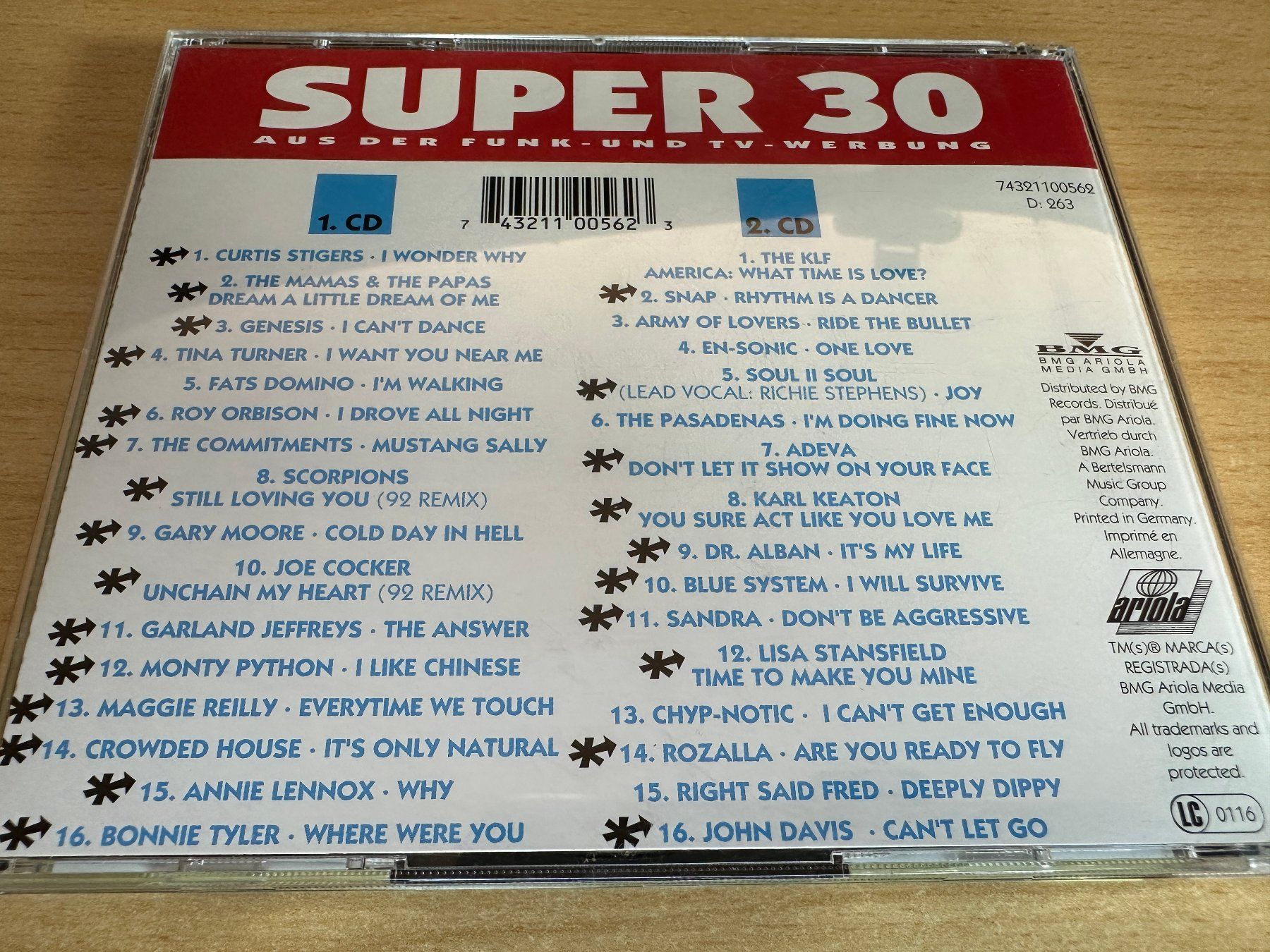 CD: Various – Super 30 - 2 CD – Usato da Rikon im Tösstal venduto da Alpenmutz 1