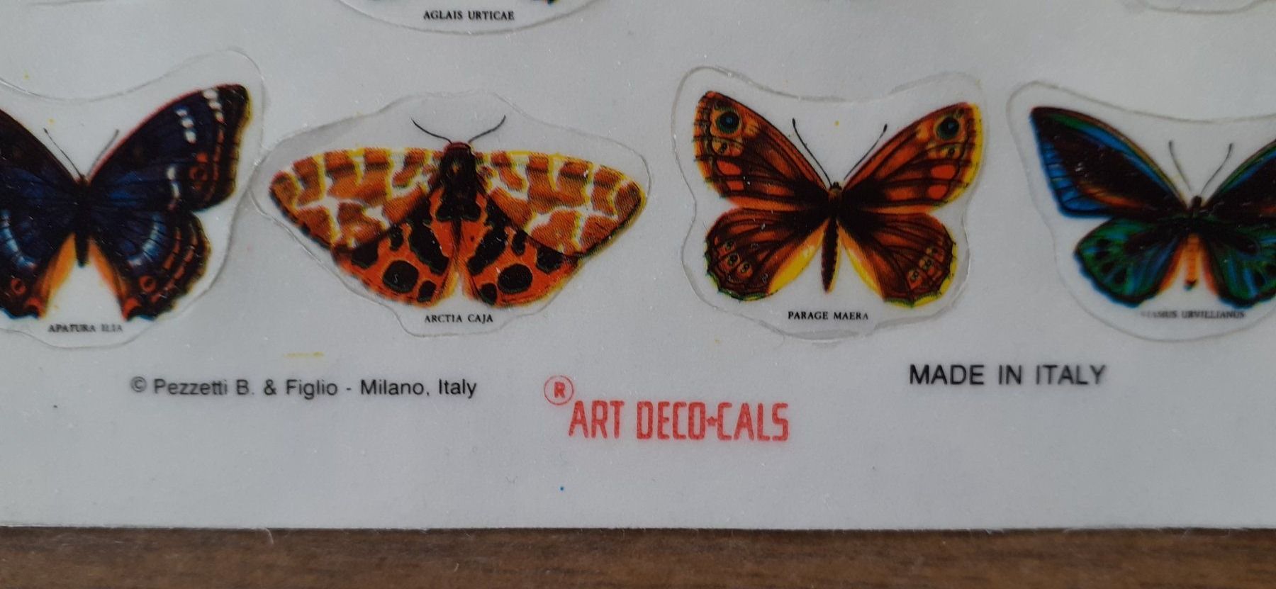 Sticker: Schmetterlings Sticker 80er Jahre – Usato da Mörschwil venduto da lindaswunderkiste 1