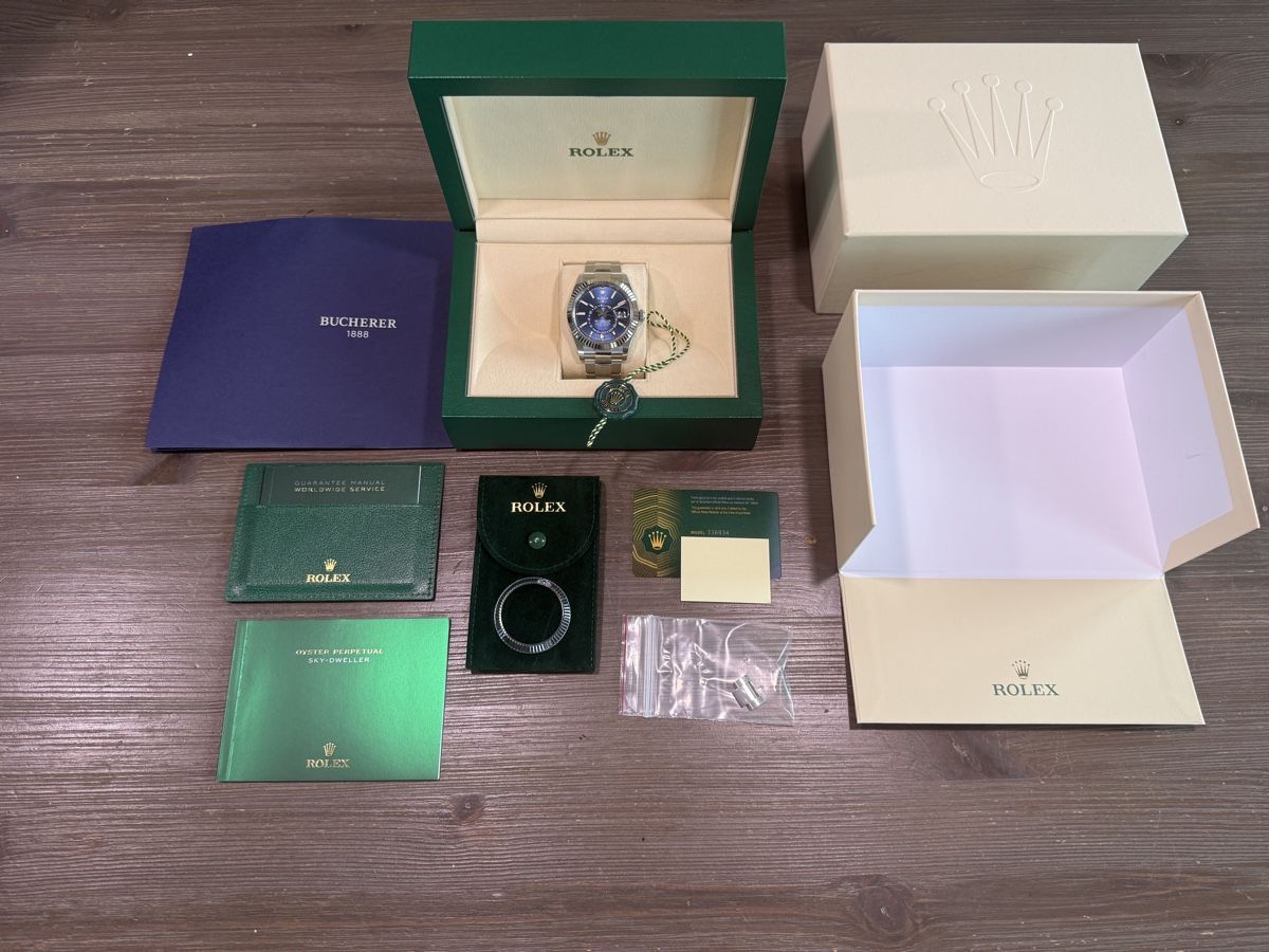 Rolex Orologi: Rolex Sky-Dweller Blau - Fullset - Top Zustand – Usato da Niederbipp venduto da Macho78 5