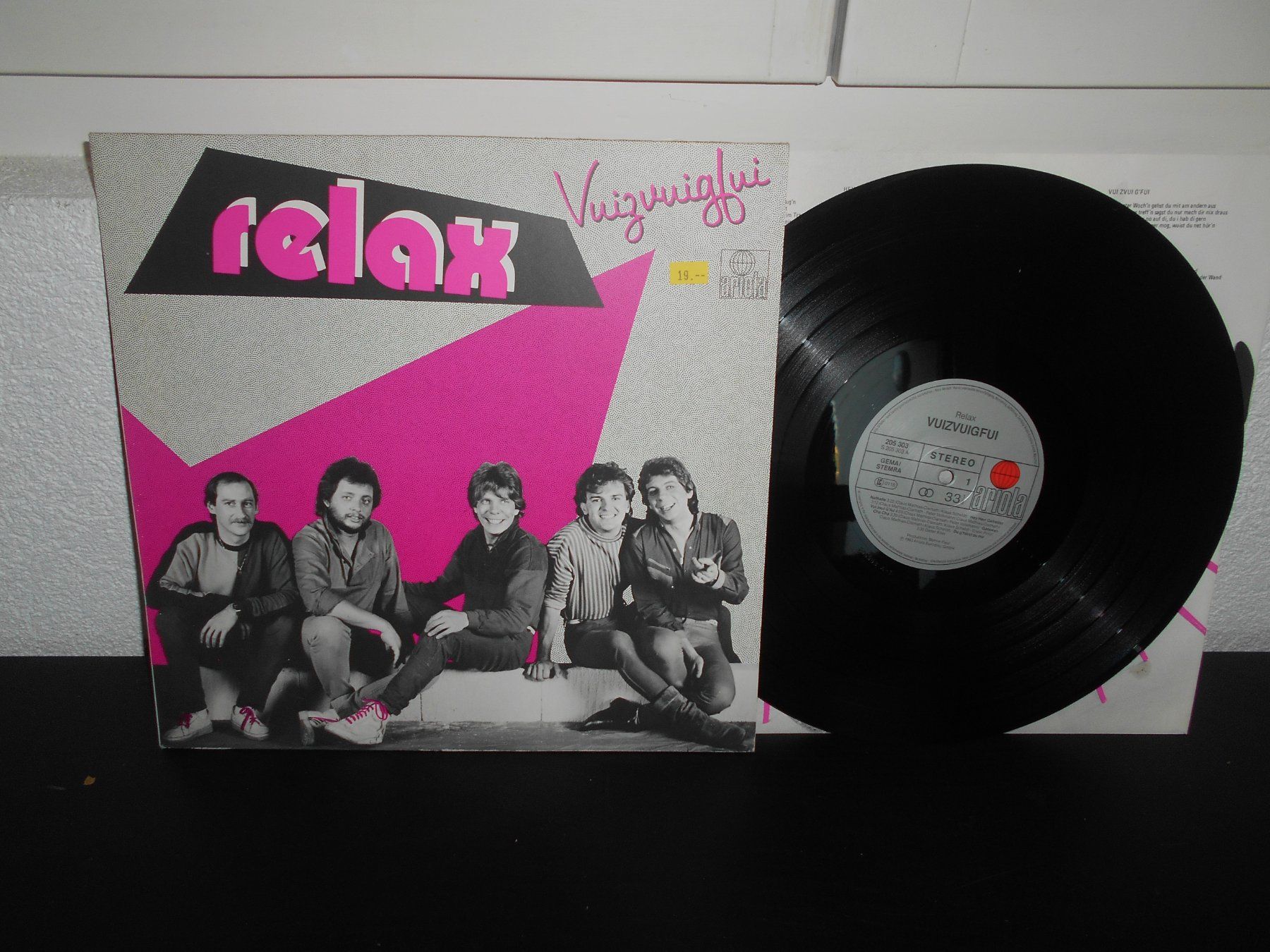 Dischi in vinile: Relax – Vuizvuigfui / 1983 – Usato da Aarberg venduto da witchhunter01