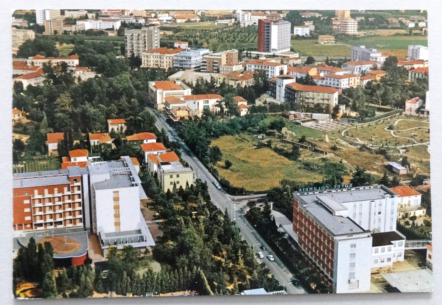 Ansichtskarten: Abano Terme - Veduta aerea – Gebraucht aus Fétigny von Billy2miny