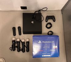 AB 1.– PlayStation 4 Pro + PSVR Bundle + 25 Games