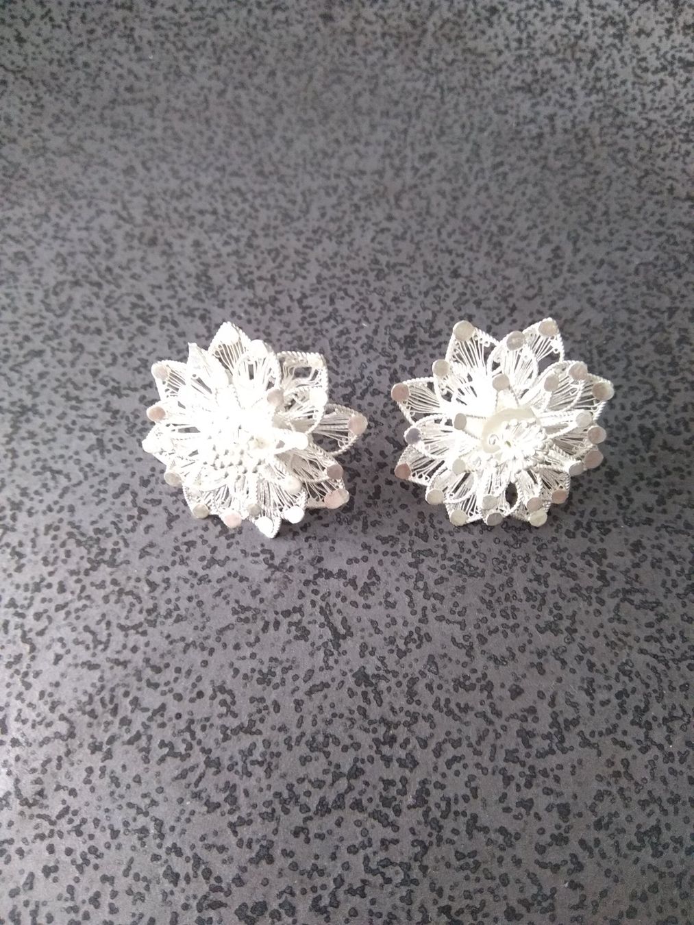 Ohrringe & -stecker: Fantastische einzigartige Filigran Silberohrstecker – Gebraucht aus Luzern von _gluecksfund_ 3