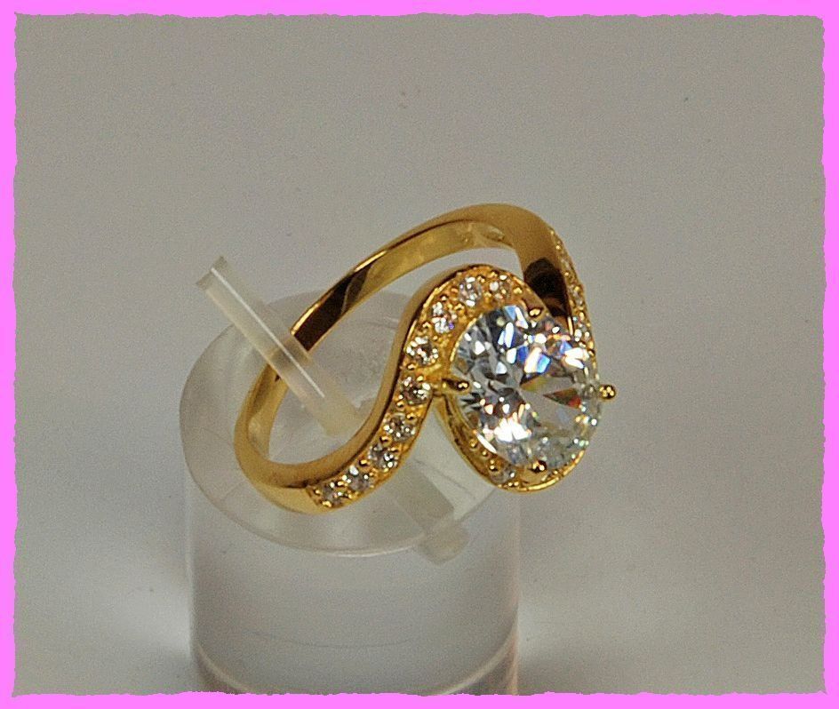 Anelli: Bezaubernder Ring mit Zirkonia – Nuovo e nell'imballaggio originale da Oberglatt ZH venduto da Diamond-Girl 1