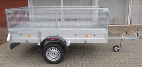 Pongratz Remorques: Tieflader Pongratz LPA 250/13 Laubgitter Anhänger mit Gitter – Neuf (Voir description) à Elsau par mietlift